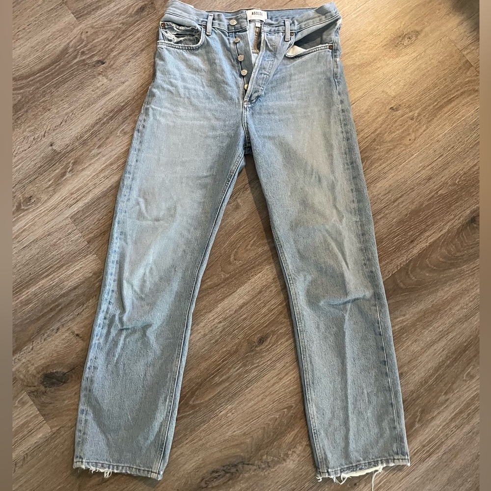 Agolde 90s Straight Light Blue Women's Jeans
